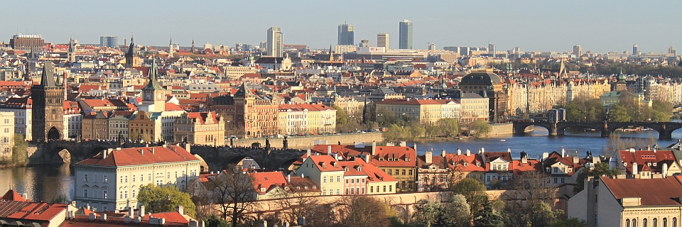 панорама Праги